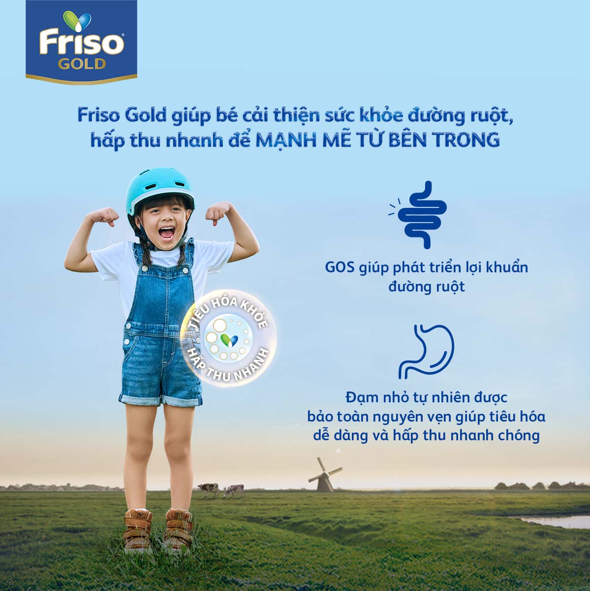 Sữa công thức Friso Gold 4 850G cho bé 2-6 tuổi