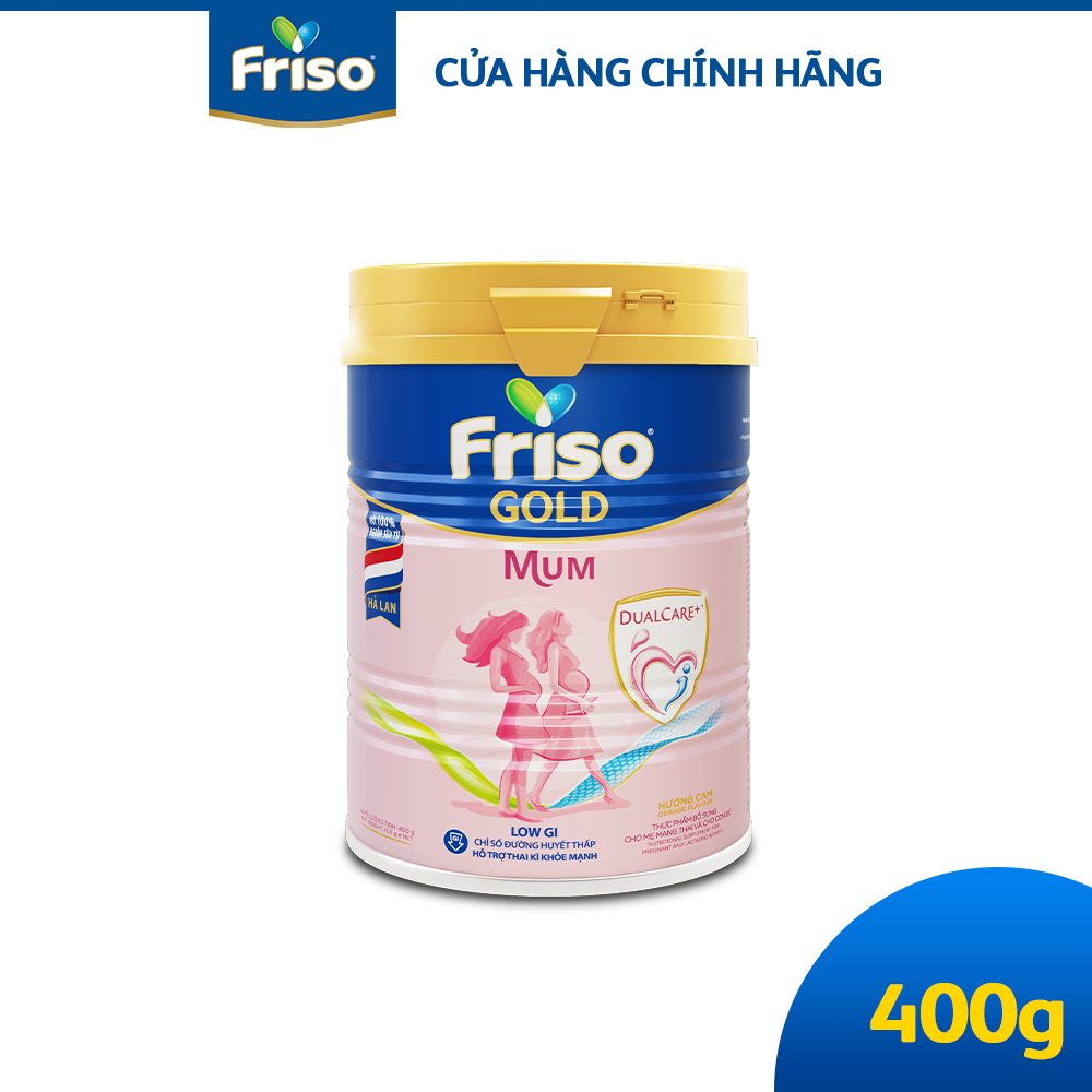 Sữa bầu Friso hương cam 400g: Lựa chọn tối ưu cho mẹ bầu