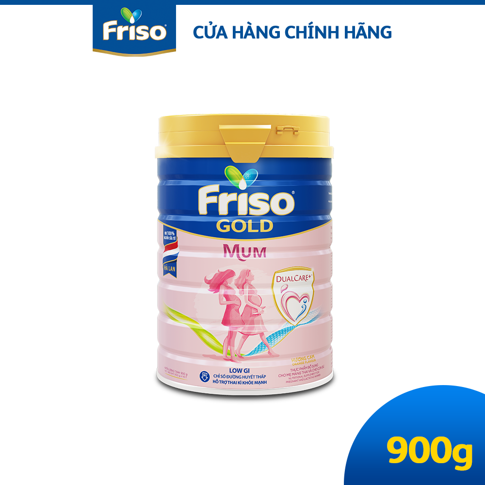 Sữa cho mẹ bầu Frisomum Gold hương cam 900G