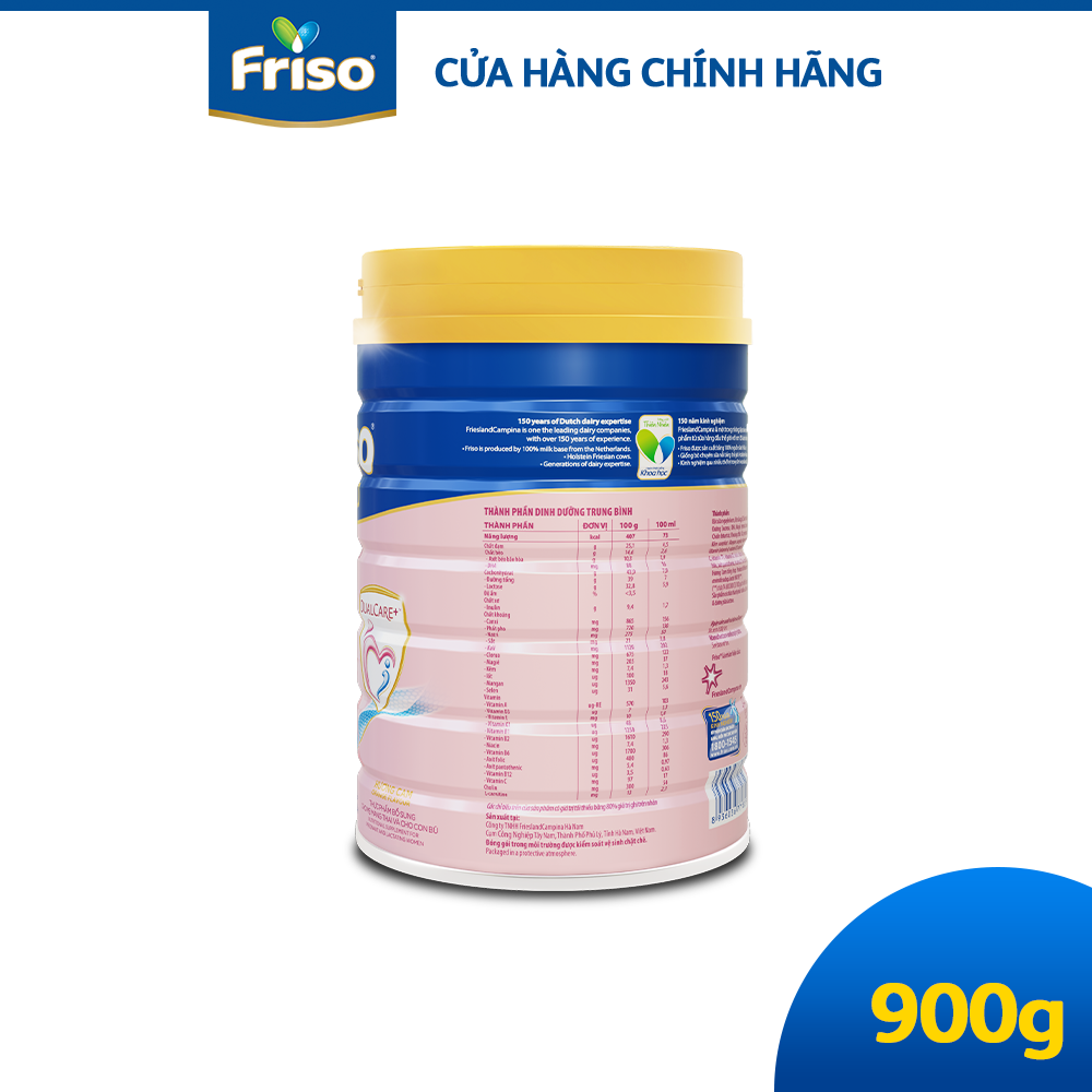 Sữa cho mẹ bầu Frisomum Gold hương cam 900G
